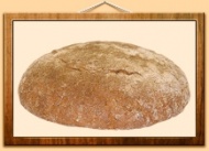 Хлеб Ангарский дарницкий 600гр с семенами подсолнечника (Каравай)