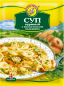 Суп Куриный с макаронными изделиями 60г (Сантус ЛТД) (20)
